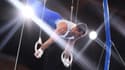 Le gymnaste français Samir Aït Saïd, lors des qualifications pour la finale olympique des anneaux, le 24 juillet 2021 aux Jeux de Tokyo 2020 