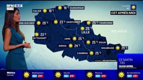 Météo à Lille: un grand soleil et des températures élevées pour la saison ce lundi avec 25°C à Lille