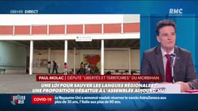 Langues régionales: "Elles sont en grand danger d'extinction. La transmission familiale ne se fait plus" - Paul Molac, député du Morbihan, présente sa proposition de loi pour "sauver" les langues régionales