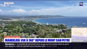 C beau chez nous: la baie de Cannes vue depuis le Mont San Peyre