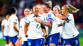 Les joueuses de l'Angleterre le 1er août 2023 lors de la Coupe du monde féminine