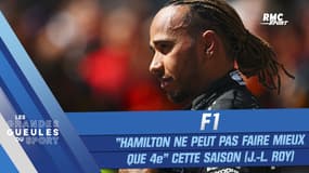 F1 : Pour Jean-Luc Roy, "Hamilton ne peut pas faire mieux que 4e" cette saison