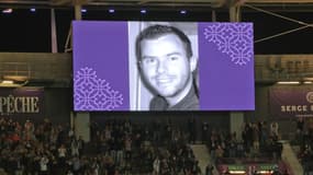 Les supporters du TFC rendent hommage à Brice Taton en septembre 2021.