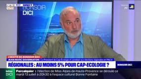 Régionales PACA: pour Jean-Marc Governatori, "l'avenir c'est une gouvernance écologiste avec un projet écologiste"