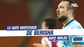 Talonnade loupée dans le but vide... le raté assez grotesque de Berisha avec Molde (Norvège)