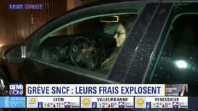 A cause de la grève SNCF ils sont nombreux à devoir prendre leur voiture pour aller travailler.
