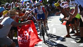David Gaudu lors de la 12e étape du Tour de France, le 14 juillet 2022.