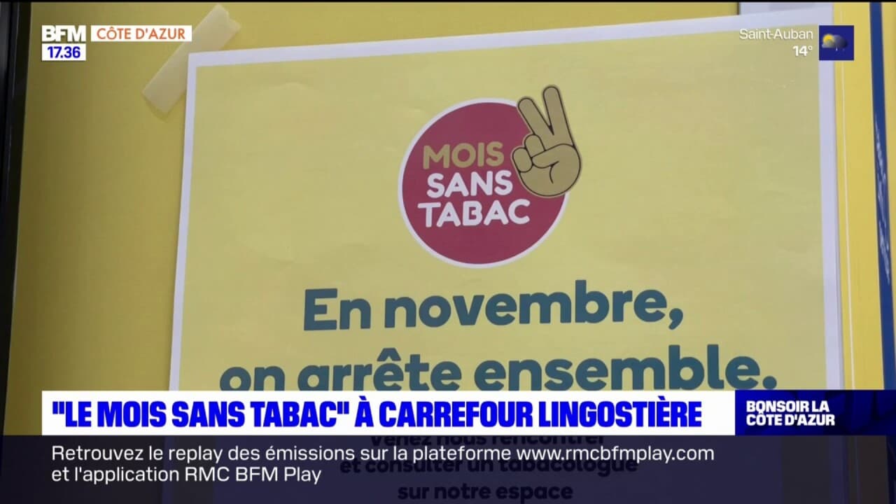 Côte d'Azur : le mois sans tabac fait son grand retour en novembre