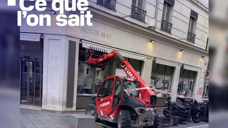 Montant du butin, engin dérobé... Ce que l'on sait du cambriolage d'une bijouterie à l'aide d'un chariot élévateur à Lyon