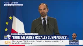 "Les impôts des Français seront utilisés pour réparer." Édouard Philippe met en garde contre les dégradations lors des manifestations de gilets jaunes