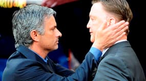 José Mourinho et Louis van Gaal