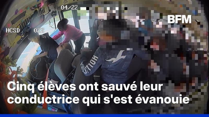 États-Unis: une conductrice de bus s'évanouit au volant, cinq élèves lui portent secours