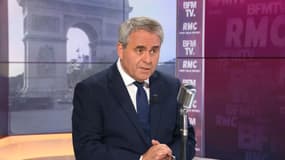 Xavier Bertrand, président de la région Hauts-de-France et candidat à l'élection présidentielle, sur BFMTV-RMC le 7 juillet 2021.