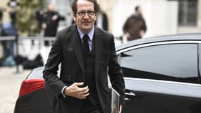 Gilles Le Gendre arrivant à Matignon. - STEPHANE DE SAKUTIN / AFP