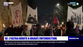 Lyon: l'ultra-droite a bravé l'interdiction de la montée aux flambeaux