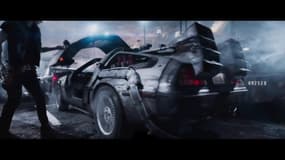 "Ready Player One", le film de Spielberg qui embarque dans le futur en DeLorean