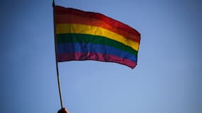 Le drapeau LGBT. (photo d'illustration)