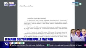 Le maire de Lyon interpelle Macron