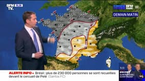 La météo pour ce mercredi 4 janvier 2023