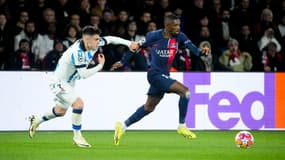 Ousmane Dembélé lors de PSG-Real Sociedad, le 14 février 2024 en Ligue des champions