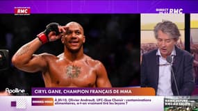 Portrait du combattant de MMA Cyril Gane