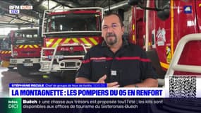 La Montagnette: les pompiers des Hautes-Alpes en renfort