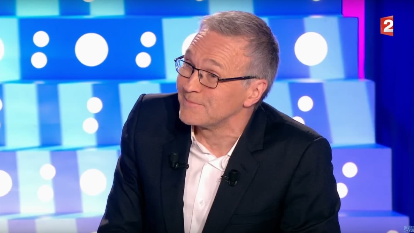 Laurent Ruquier sur le plateau de l'émission "On n'est pas couché"