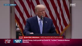 Après avoir été testé positif au Covid-19, Donald Trump va devoir adapter sa campagne 