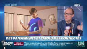 La chronique d'Anthony Morel : Des pansements et tatouages connectés - 22/10
