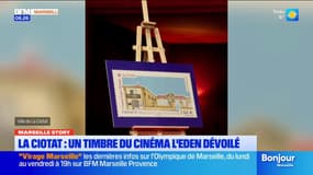 La Ciotat : un timbre qui met à l'honneur le cinéma, l'Eden voit le jour