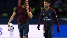 Cavani et Neymar 