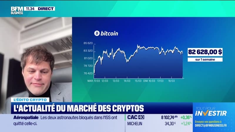 L'édito crypto : L'actualité du marché des cryptos - 18/03