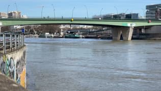 La Seine à Paris le 4 mars 2024.