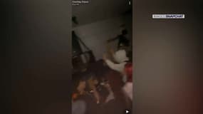 Des images publiées du Snapchat lors d'une "free-party" illégale à Couchey, près de Dijon, dans la nuit du samedi au dimanche 2 mai 2021