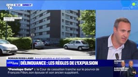 Famille expulsée de son HLM: "Ce sont les enfants des titulaires du bail qui sont à l'origine de la résiliation du contrat de bail, donc c'est assez surprenant", estime Romain Rossi-Landi (avocat spécialiste en droit immobilier)