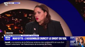 Estelle Youssouffa (Liot) sur Mayotte: "Dans la pire période de notre histoire pour notre île, une partie de la classe politique se dit 'c'est le moment de les dégager' "
