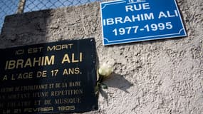 La rue Ibrahim Ali à Marseille le 21 février 2021.