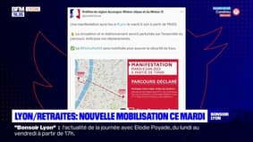 Lyon/retraites : nouvelle mobilisation ce mardi  