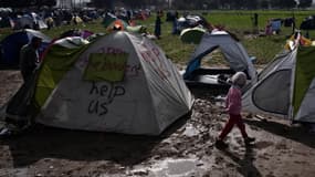 A Dieppe, une centaine de migrants dort dans des tentes au pied des falaises (photo d'illustration)