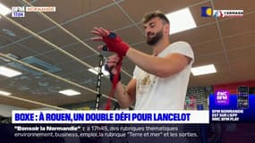 Rouen: le boxeur normand Lancelot de la Chapelle organise son premier gala
