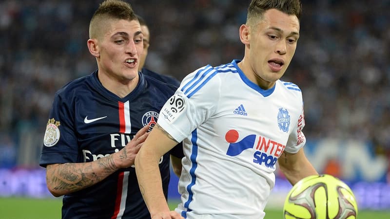 Marco Verratti et Lucas Ocampos
