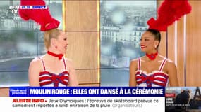 "Une expérience unique dans une vie": les danseuses du Moulin Rouge qui ont participé à la cérémonie d'ouverture des JO sur BFMTV