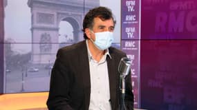 Arnaud Fontanet sur BFMTV-RMC, le 8 février. 