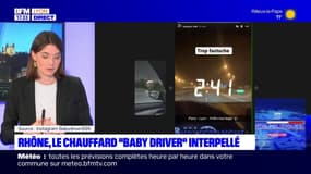 Rhône: le chauffard "Baby Driver" a été interpellé