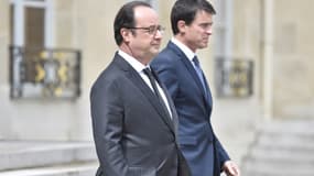 François Hollande et Manuel Valls.