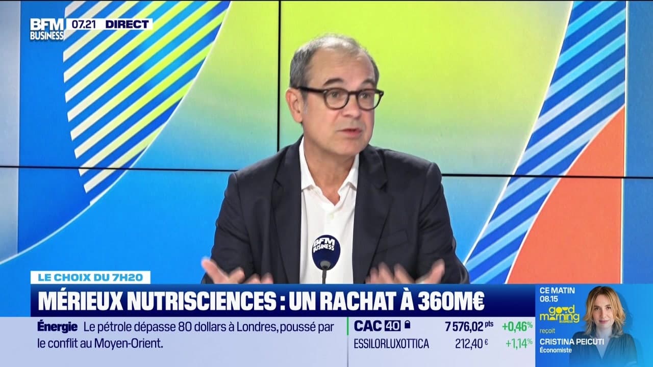 Le choix du 7.20 : Mérieux Nutrisciences, un rachat à 360 millions d ...