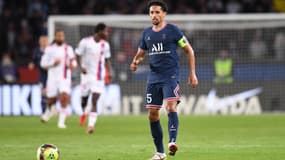 Marquinhos lors de PSG-OL en septembre 2021
