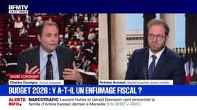 SIGNÉ CONSIGNY - “Pour le budget, il faut être un vrai expert en technique parlementaire pour y comprendre quoi que ce soit”