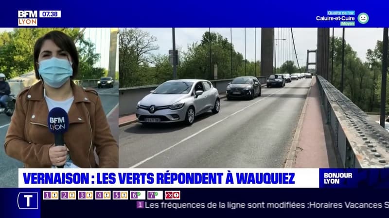Pont de Vernaison: passe d'armes entre Laurent Wauquiez et les écologistes à la Métropole