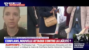 Pour Aurore Bergé, "les parents qui ont participé au lynchage public d'un enseignant (...) sont aussi responsables de ce qui a pu se passer"